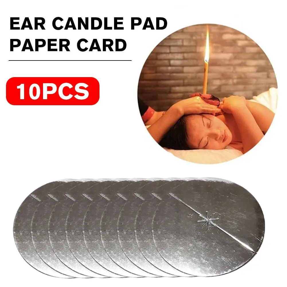 10pcs New Beeswax Candle Protectors Personal Ear Care Hot Sale Protective Disk L4S9