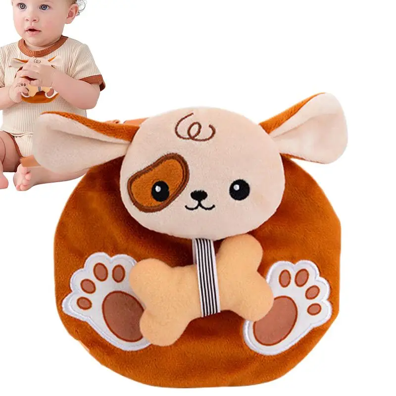 

Cloth Activity Book Animal Learning Books Tear-resistant Busy Book For Toddler 3D Sensory Educational Book Toys For Kids 6-12