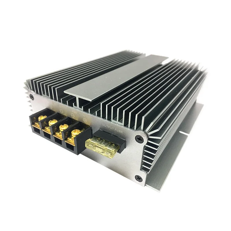 40A Vehicle Transformer, 12V to 48V Regulated Power Supply DC Converter, Single Output for Automotive Use