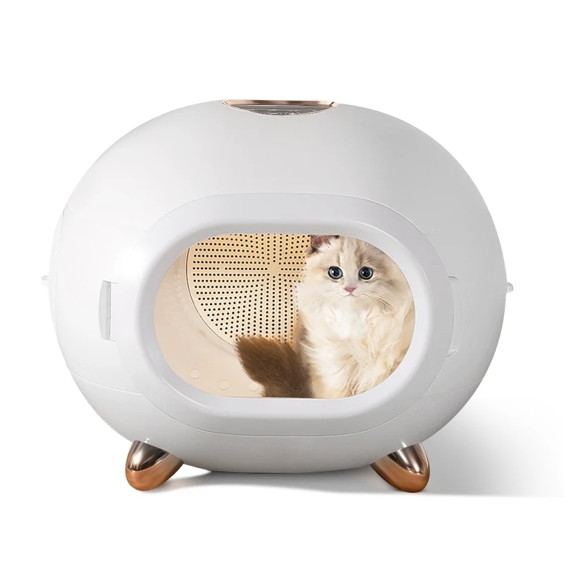 

Newest quick smart constant temperature pet hair dryer box with side doors