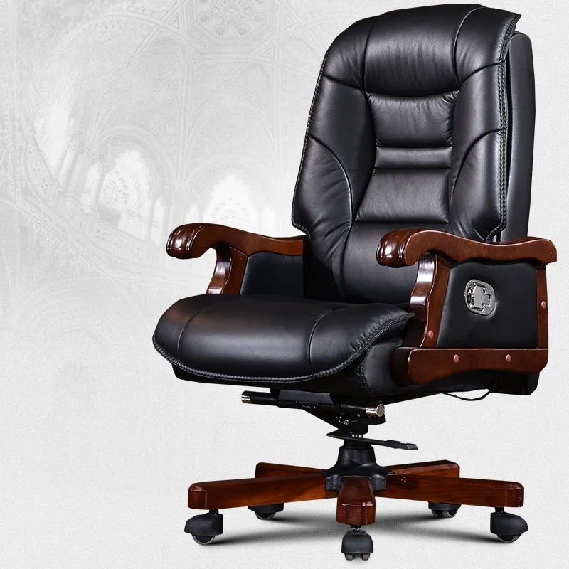 Comfortable Leather Office Chairs Sofas Ergonomic Computer Swivel Bedroom Gameing Chair Study Silla De Oficina Home Furniture floor universal office chairs executive big room blue study office chairs computer ergonomic cadeiras de escritorio furniture