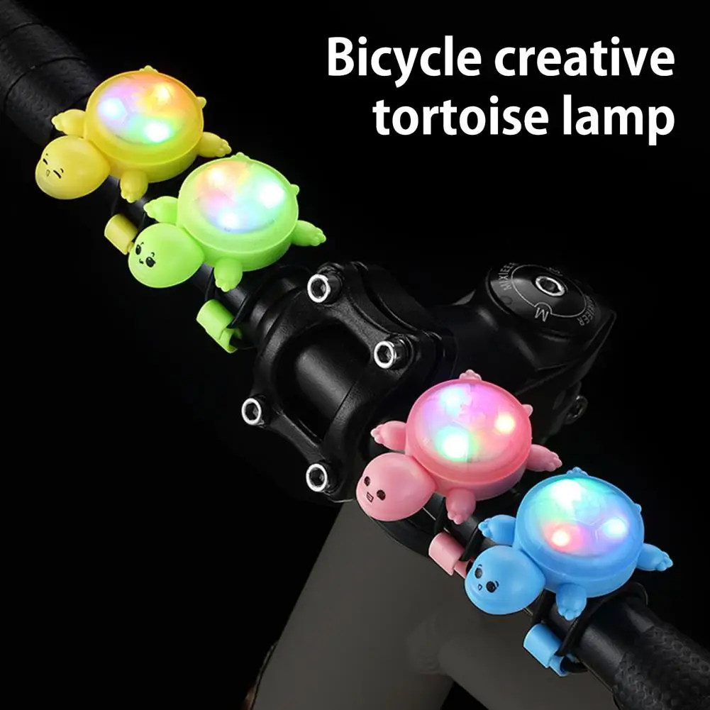 

Bicycle Turtle Tail Light Waterproof Battery Powered Tortoise LED Cycling Light MTB Road Bike Night Riding Safety Warning Lamp