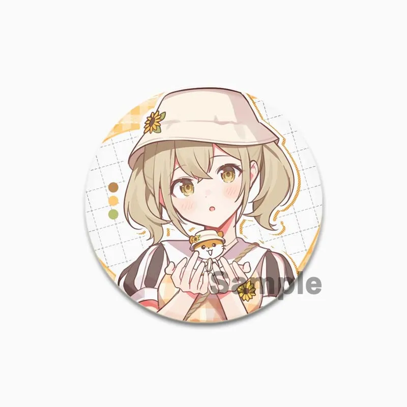 شارة تنكرية مصنوعة يدويًا ، لوكا كاميشيرو ، بروش روي أوتوري إمو للملابس ذات الياقات ، مجوهرات حقائب الظهر ، هدايا المعجبين #4