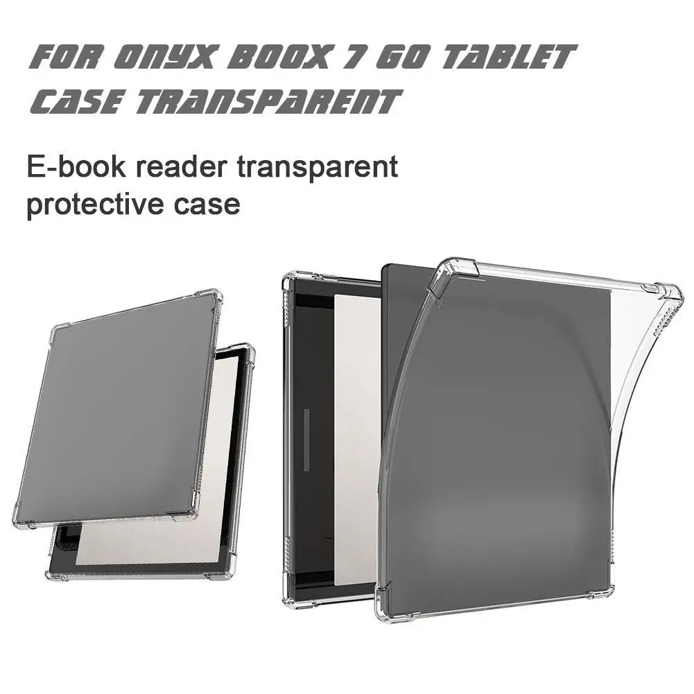 

Soft TPU Case For Onyx Boox GO 7 e-Reader Clear Case Slim Cover Shockproof Lightwheight