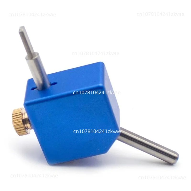 Universal High-Precision 45° Angle Adapter Block for Gemstone Processing