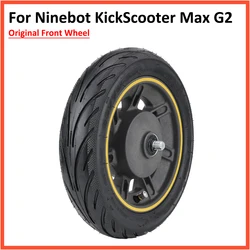 Original 10inch 60/75-6.5 Front Wheel For Ninebot Max G2 G65 Kickscooter Hub Vacuum Tire Assembly Replacement Parts