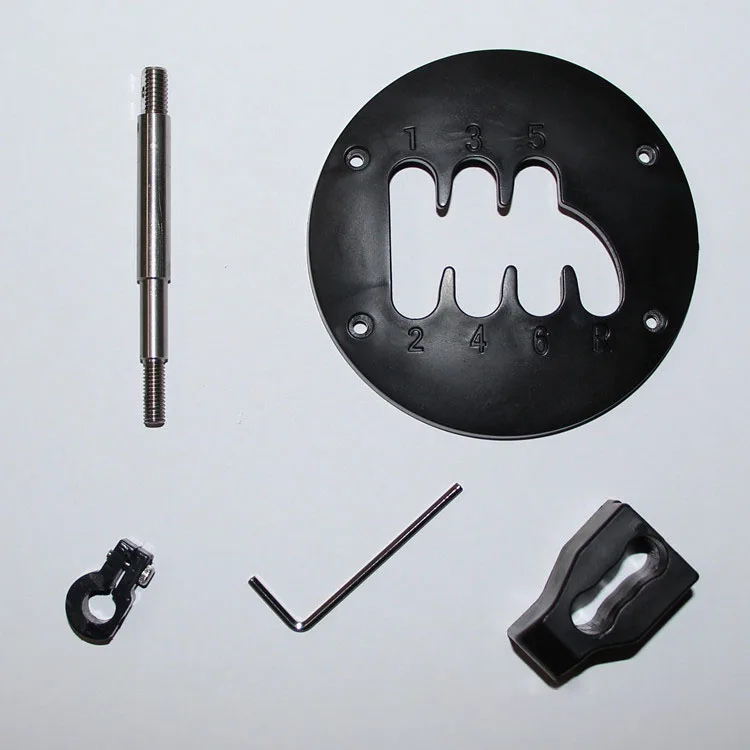 YUESHEN TH8A Shifter Enhancement Kit Damping Short Throw Five Speed Quick Shift Cover Plate for Racing Simulators