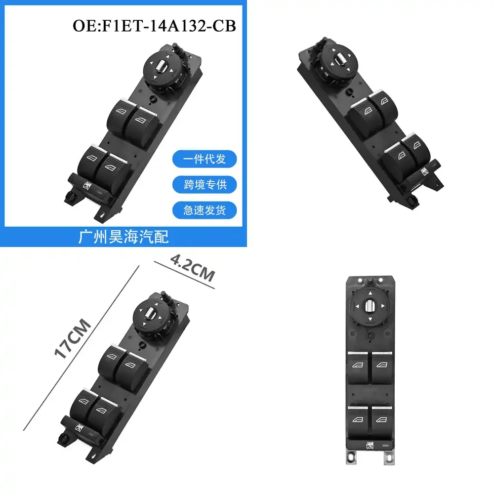 

Window Lift Switch for F1ET-14A132-CB for Ford Focus 2012 2013 2014 2015 2016 2017 Power Window Switch Car Accessories Auto