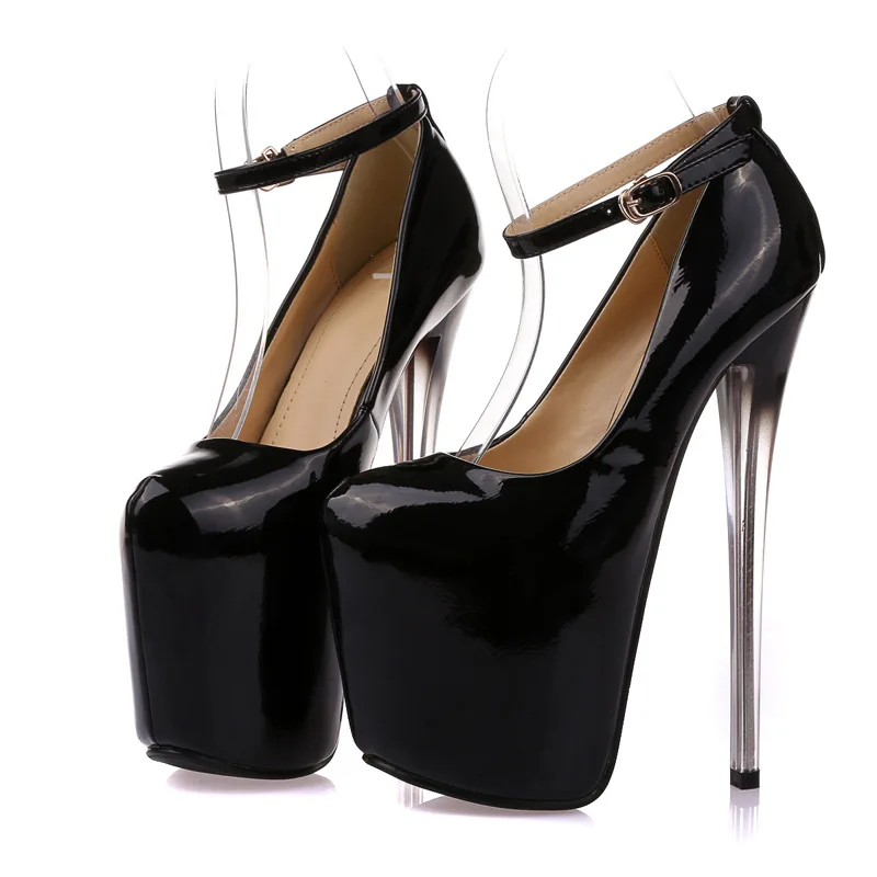 Plus Size 35-45 Women Sexy Show Shoes Pole Dance Shoes 19cm Stripper High Heels Party Club 22CM Platforma Buty na wysokim obcasie