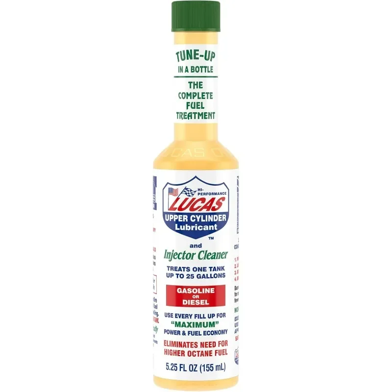 Best seller Lucas Oil 10020-PK24 Fuel Treatment - 5.25 Ounce (Pack of 24)