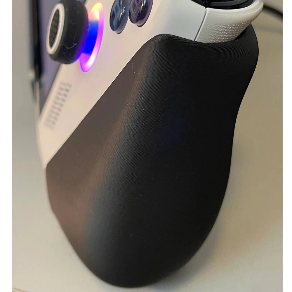 

1 pair For Asus Rog Ally Modified Grip Gamepad Good grip White/black