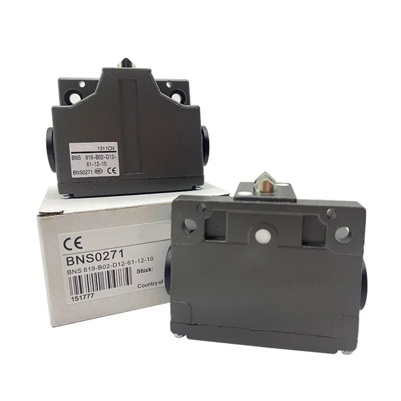 BNS Limit Travel Combination Switch Sensor Series 819-B02-D12-61-12-3B 819-B03-D12-61-12-3B 819-B02-R12-61-12-3B for Industrial