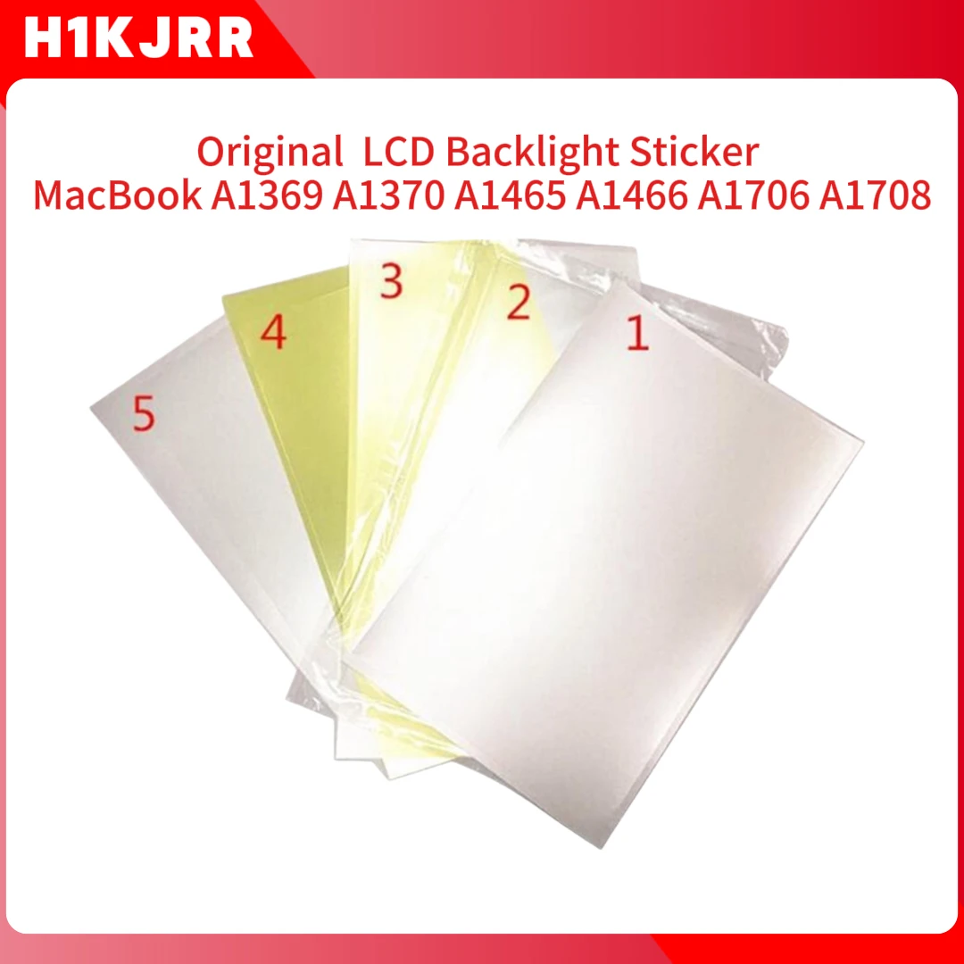 Оригинальный A1369 A1370 A1465 A1466 A1706 A1708 MacBook ЖК-наклейка на подсветку и комплект светодиодных лент, замена деталей для ремонта экрана Оригинальный A1369 A1370 A1465 A1466 A1706 A1708 MacBook ЖК-наклейка на подсветку и комплект светодиодных лент, замена деталей для ремонта экрана