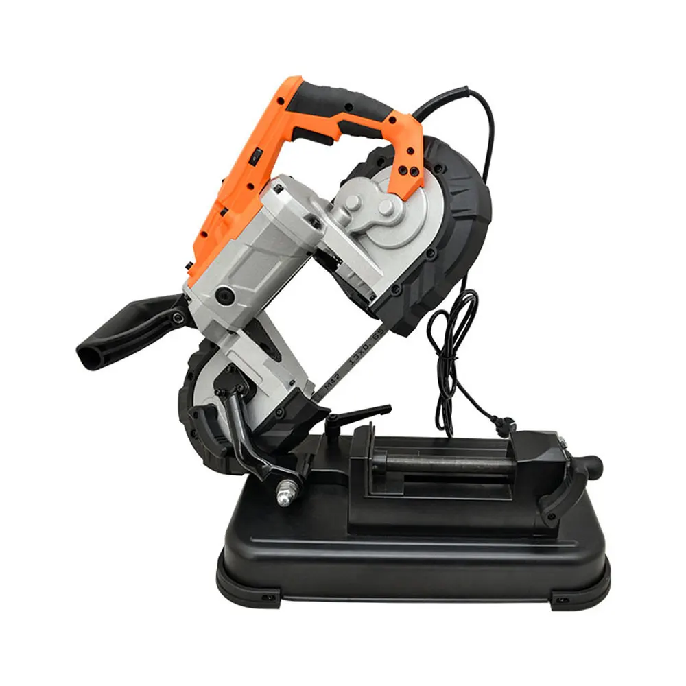 

1100W Metal and Woodworking cutting machine R2103-1/T Band saw machine stainless steel sawing machine Cutter without base
