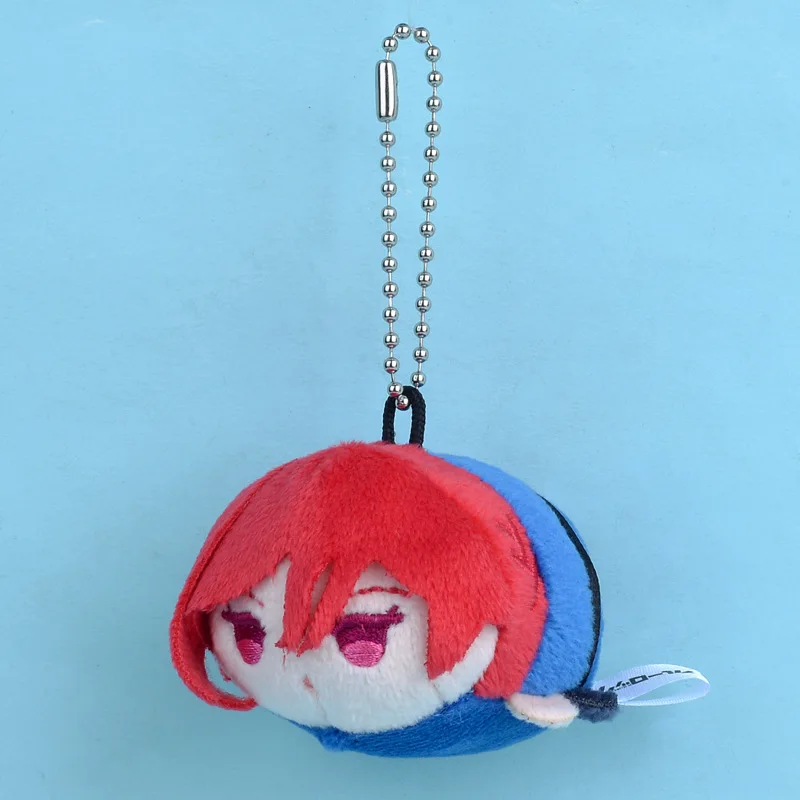 6cm Niebieski zamek Pluszowe wypchane lalki Śliczna lalka anime Zabawka Torba Breloczek Isagi Yoichi Nagi Seishiro Mikage Reo Itoshi Rin Torba Breloczek