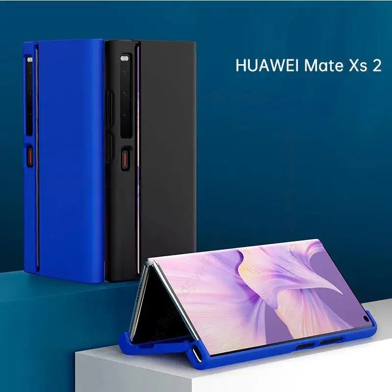

For Huawei Mate Xs 2 Candy Color Matte Flip Case For Huawei Mate XS2 Hard PC Protective Cover Capa For PAL-AL00 Ultra Slim Coque