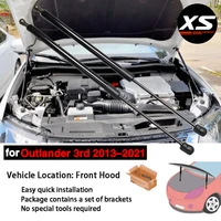 Puntales de capó para Mitsubishi Outlander 3rd GF GG ZJ ZK ZL 2013-2021 capó delantero modificar soporte de elevación amortiguador pistones de cilindro