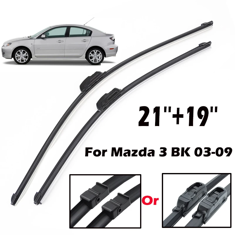 Fit For Mazda 3 BK 2003 2004 2005 2006 2007 2008 2009 Car Front Window Wiper Blade Windshield Wiper Blades Windscreen