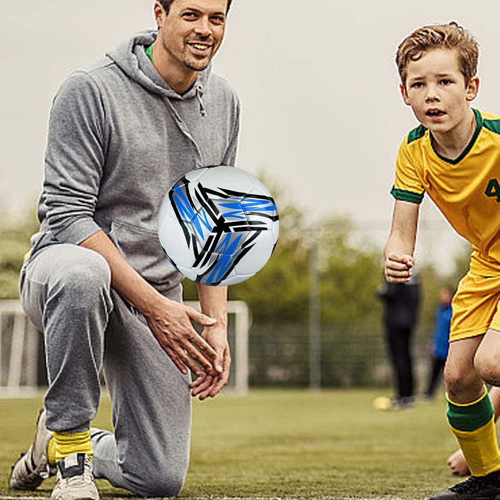 Balón de fútbol de entrenamiento de PU impermeable, buen rendimiento y durabilidad, balones de fútbol de amplia aplicación, utilizado para