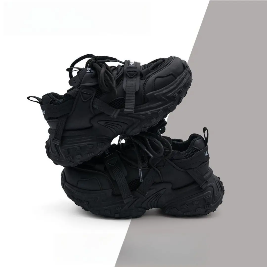 2026 Summer Girls Height Elevator Clunky Shoe Thick Base Hype Everyday Sport Casual Footwear