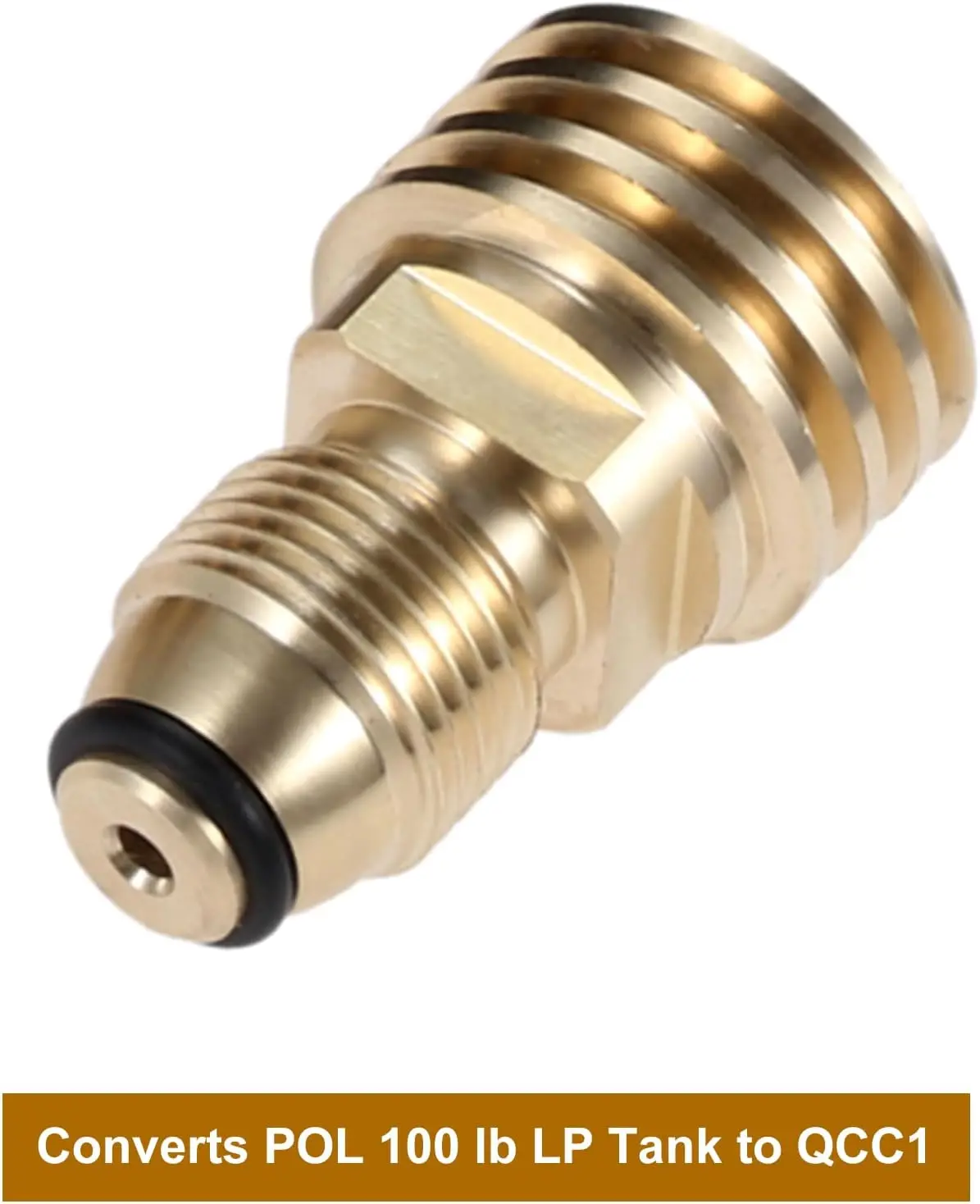12 Feet Propane Tank Hose Extension with Gauge 100 lb LP Tank to Male QCC1 / Type1 Fit for Gas Grill Stove RV Heater Fire Pit