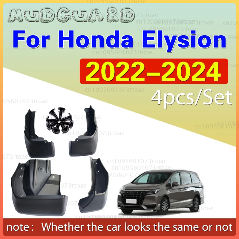 

Fender For Honda Elysion 2022 - 2024 2023 Mudguard Mud Flaps Guard Splash Flap Mudguards Car Accessories