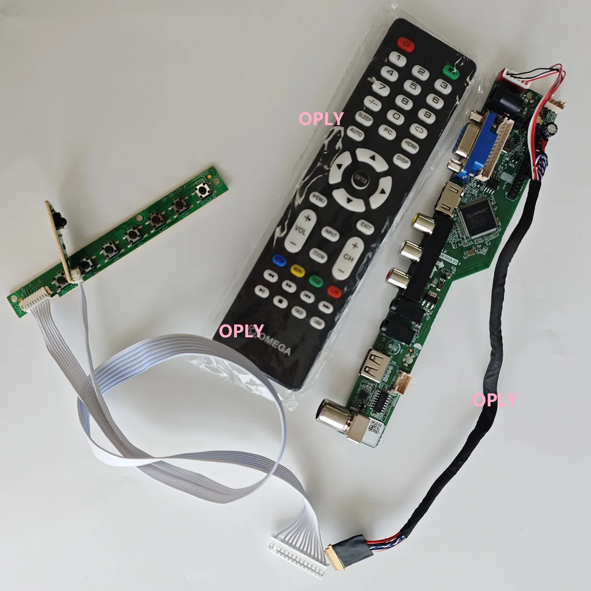 

Комплект платы контроллера ТВ RF USB AV VGA для LP125WH2 LP125WH2-SLB1/SLB3 1366X768 12,5 "HDMI-совместимый аудиомонитор со светодиодным экраном