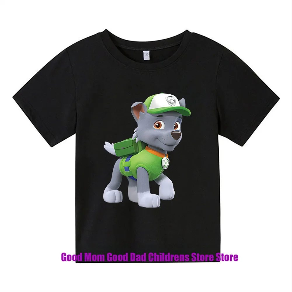 PAW Patrol Summer Childrens Wear Boys' And Girls't-shirts Single Cartoon Printed Children's Sportswear Jackets baby Clothes