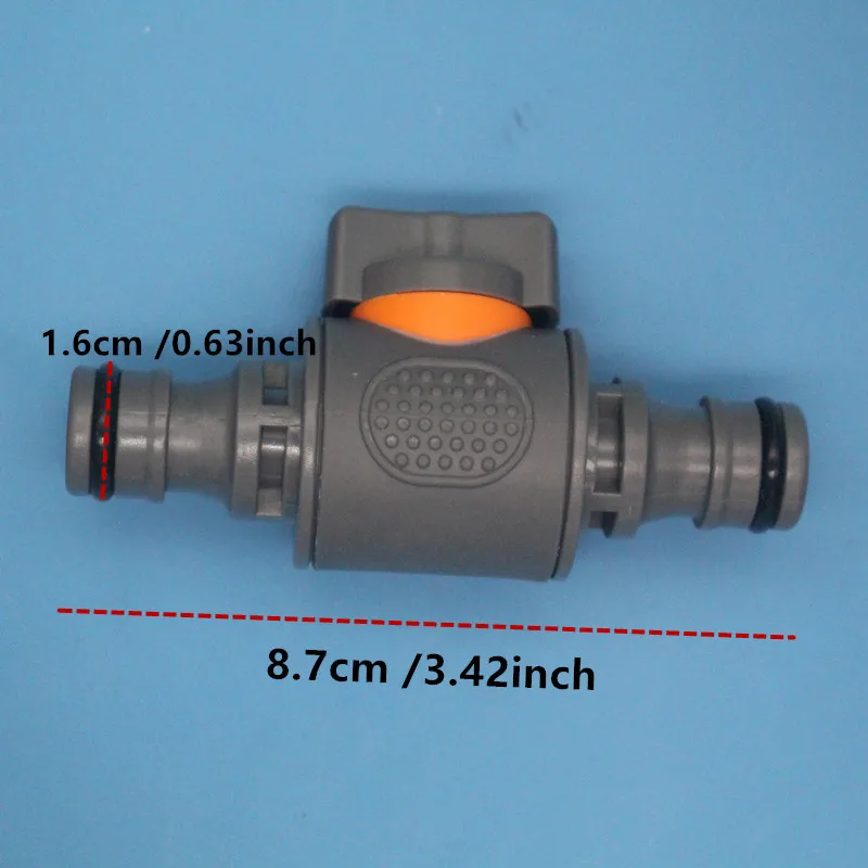 1-3PCS Ball Valve Quick Connect Garden Hose Repair Connector Home Watering Fittings