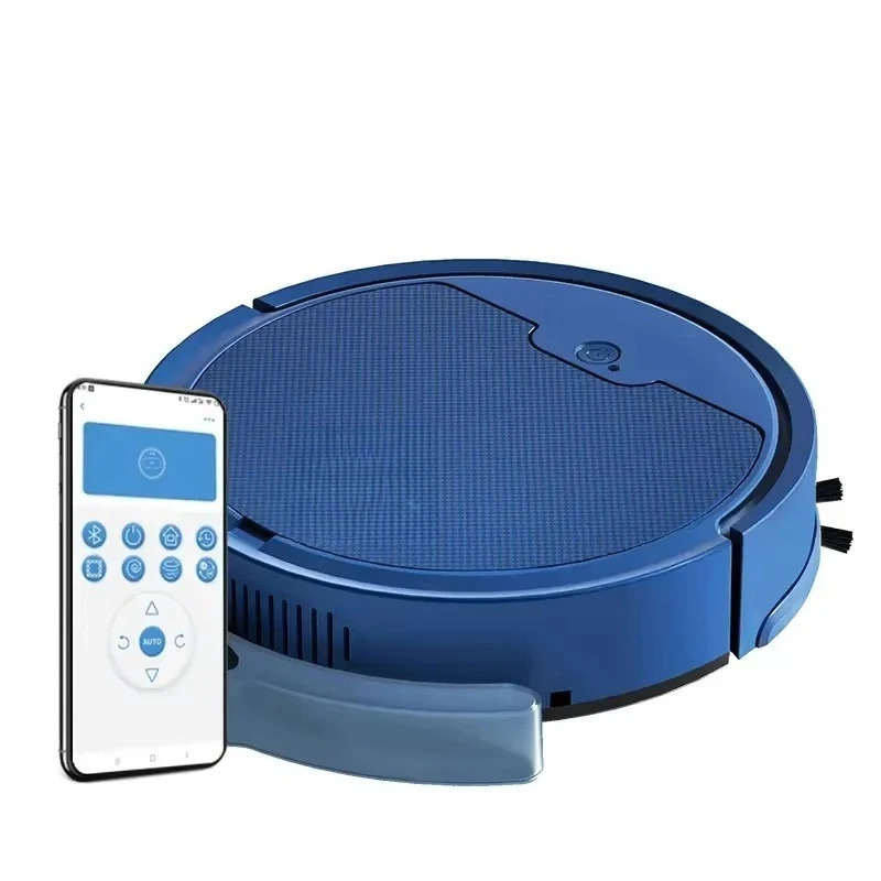 3-in-1 Smart Floor Care Robot Vacuum Cleaner Wet/Dry/Vacuum Functions APP Remote Control Edge Sweep Home Cleaning Robot Battery