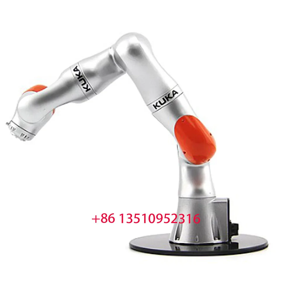 Nuovo CNC 1:6 KUKA LBR iiwa robot industriale modello di braccio meccanico display per sussidi didattici a sei assi