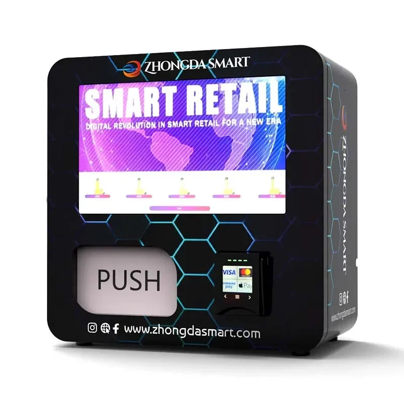 24 Hours Self-service Wifi Small vending machines Custom Mini vending machine With Card  Payment