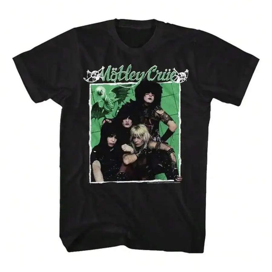 

Винтажная футболка унисекс с графическим принтом Motley Crue The Boys, с коротким рукавом, для взрослых, свободного кроя