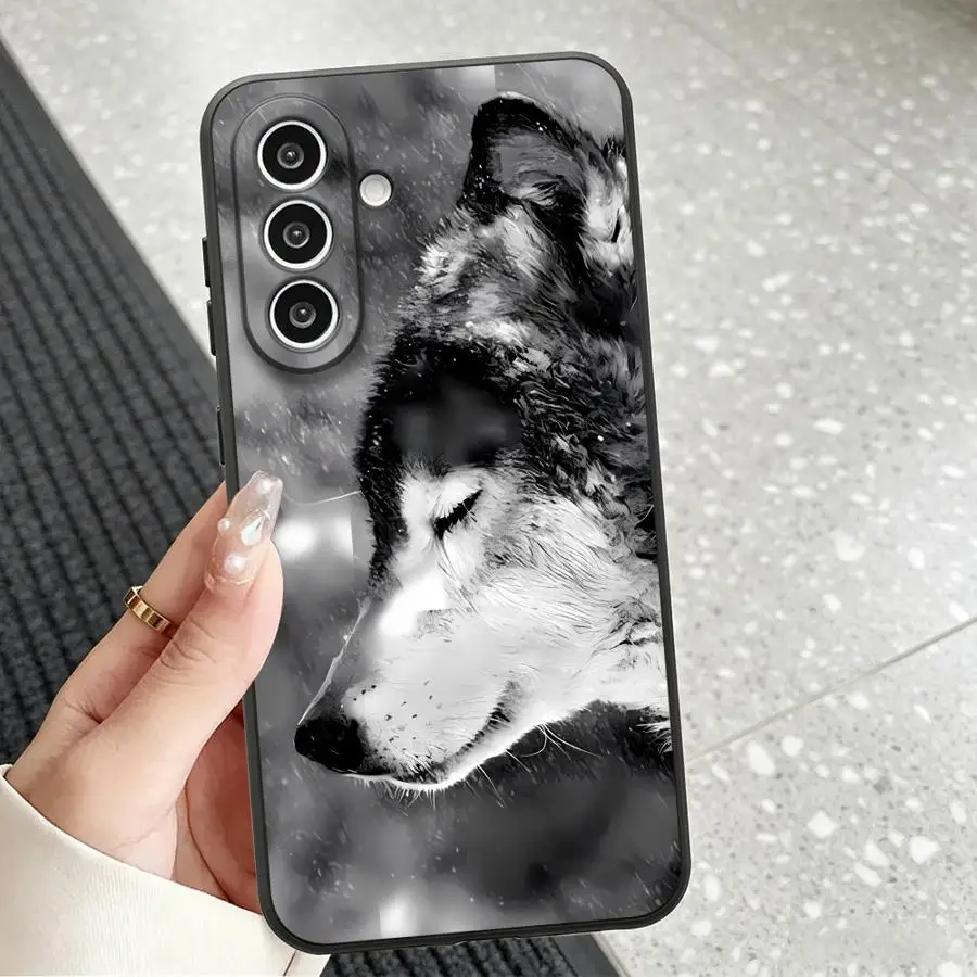 Phone Cover Case for Samsung Galaxy A57 A53 A17 A05 A73 A51 A52 A36 A37 A06 A55 A25 A16 A15 A23 A50 A41 A70 A12 A13 Ink Grey