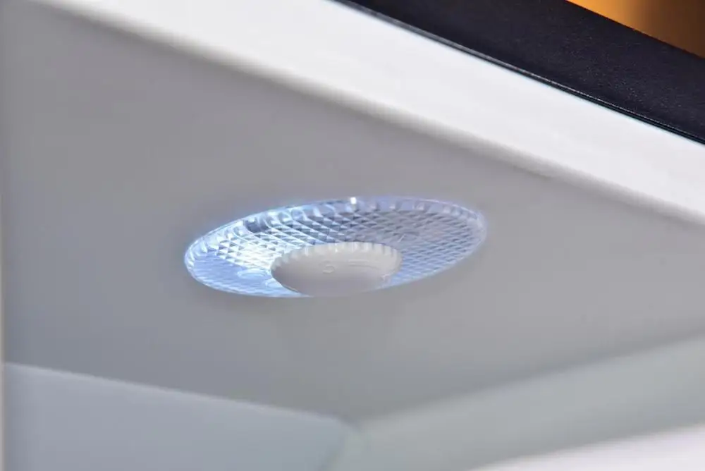 36L Portable Fridge Freezers Compressor Compact Glass Door Freezer