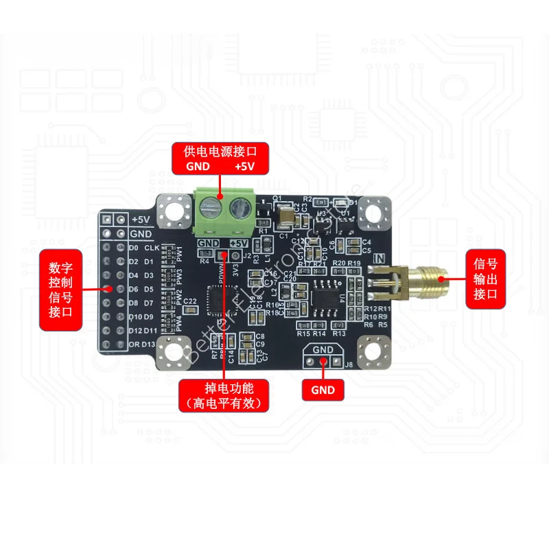 AD9245 14-bit 80M high-speed ADC data acquisition module Analog-to-digital converter FPGA Parallel interface