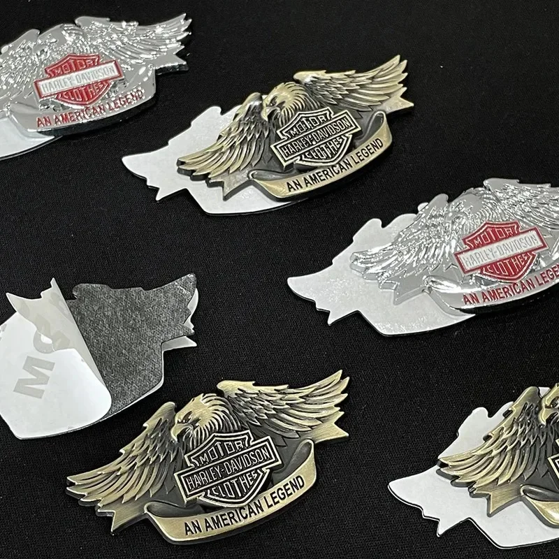 3D Stickers for Harley Motorcycle Moto Auto Body Fuel Tank Emblem Badge Decals Accessories