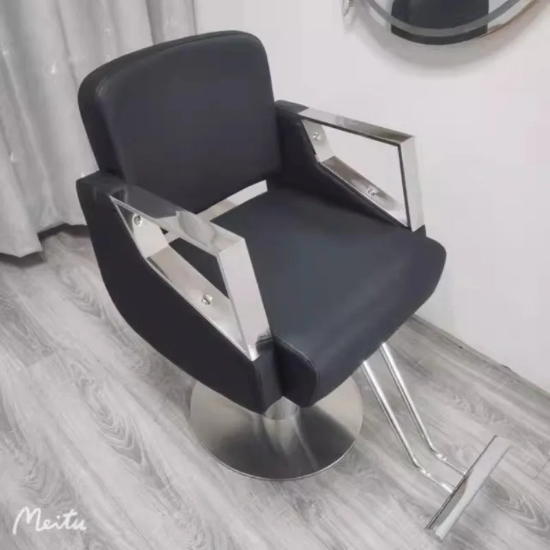 Online Celebrity Barber Chairs Adjustable Rotating Barber Chairs Beauty Treatment Commercial Furniture Sedia Da Barbiere ZY40LFY