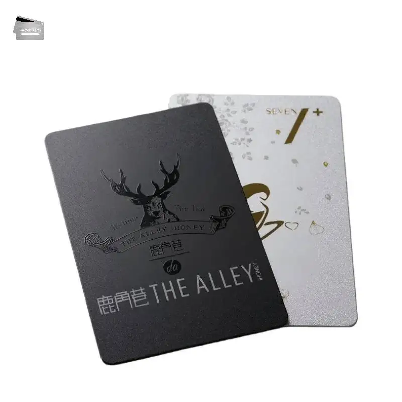 customized-printing-of-pvc-business-cards-hot-stamping-processing-durable-glossy-matte-frosted-waterproof