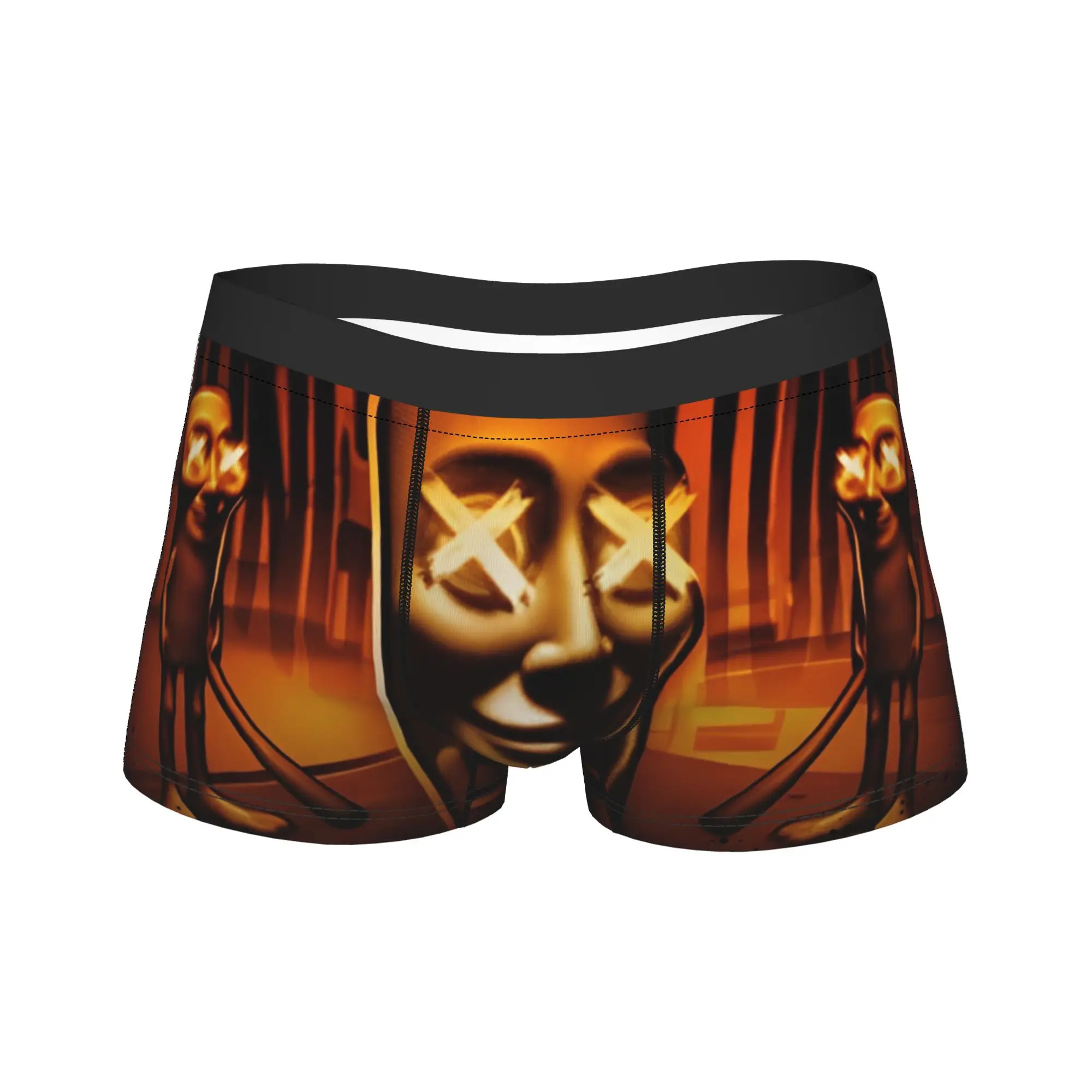 

Мужское нижнее белье Tung Tung Tung Sahur Italian Brainrot Meme, сексуальные трусы-боксеры, шорты, мужские мягкие трусы, большие размеры