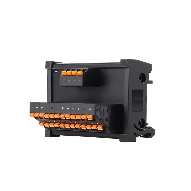 For Distribution Splitter Terminal ECTB Power Splitter PLC Wiring Board One-to-one in And Out 10~ 64
