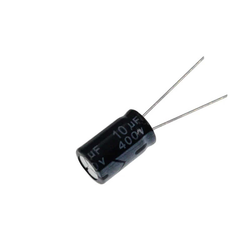 20pcs 400V 10uF 400Volt 10MFD Aluminum Electrolytic Capacitor 8*12mm Radial 10mf400v 10uf400v 400v10mf 400v10uf