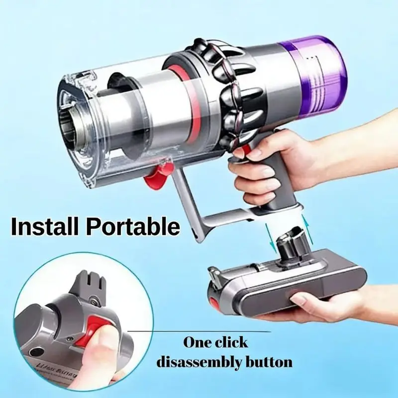 For Dyson V11 Battery 6800-12800mAh 25.2V  V11 SV15 SV16 SV17 SV18 SV22 V11 Animal Fluffy Vacuum Cleaner Li-ion Battery view 5