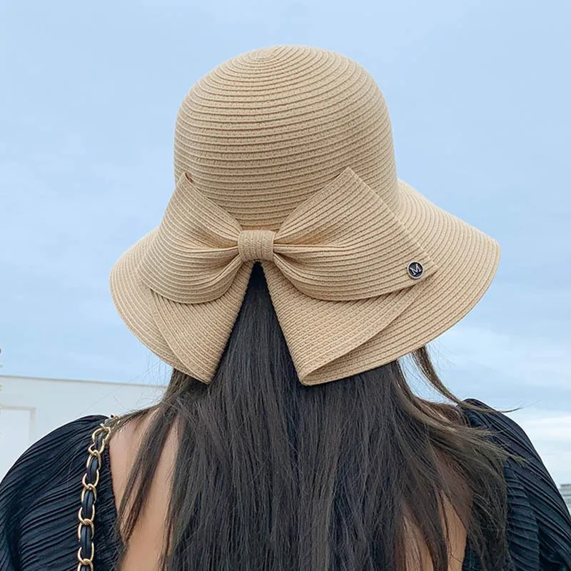 New outdoor face covering hat fashionable split for women fisherman label