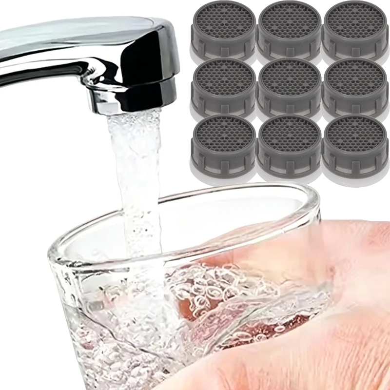 

1-50pcs Faucet Aerator Flow Restrictor Replacement Parts Insert Sink Aerator Basin Tap Filter Faucet Bubbler Accessories