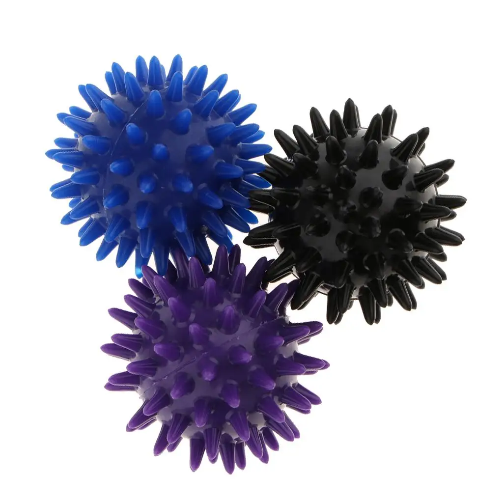 

5x 3pcs Spikey Ball Massage Ball for Massaging Feet, Back, Shoulders, Arms, Neck, Muscles,
