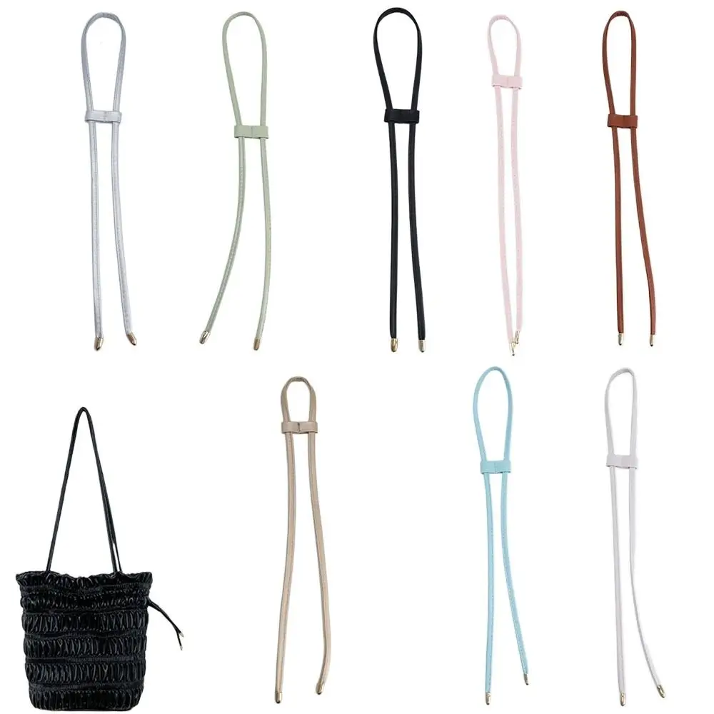 Bag Accessories Bag Straps Tension Cords PU Leather Bucket Bag Drawstring Purse Accessories for LV Noe BB nano Petit Bucket Bags