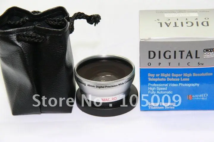 46mm 0.45X Wide Angle Lens With Macro Lens 46 0.45 for sony MDH1