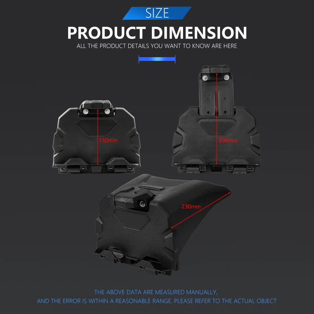 For 2017-2023 Can Am Maverick X3 Models X3 Electric Device Tablet Holder Storage box Models