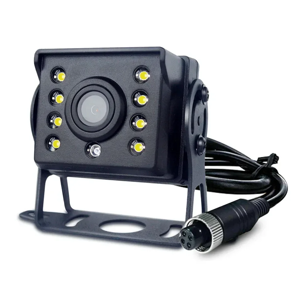 

4-контактная HD камера заднего вида, вспомогательная система камеры заднего вида, парковочная безопасность, ночное видение для грузовика, автофургона, прицепа, пикапа, грузовика, автобус 24 В